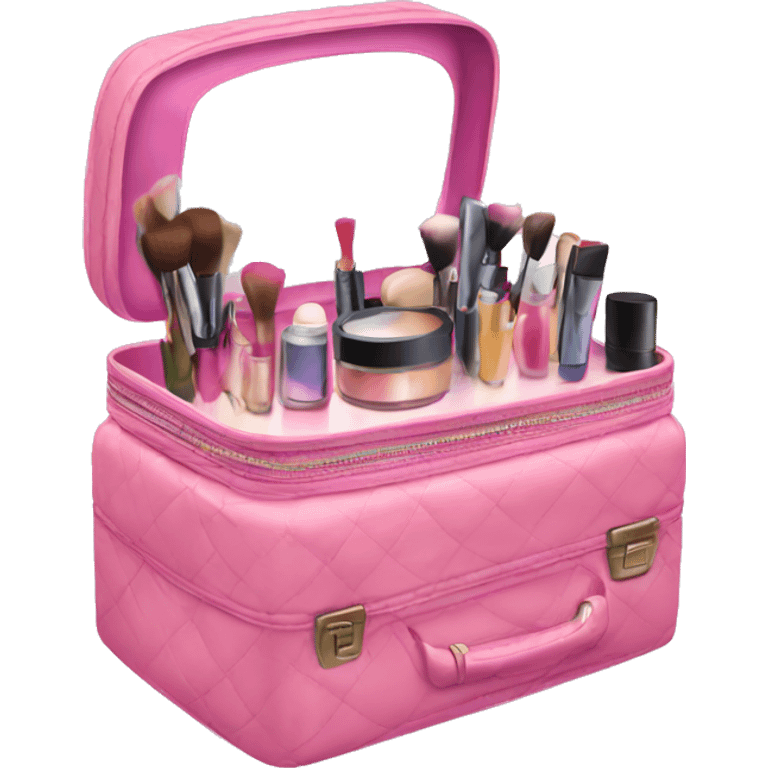 Makeup vanity case emoji