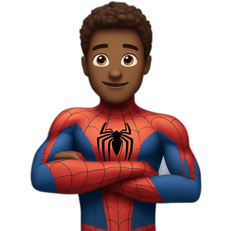 Spider man emoji