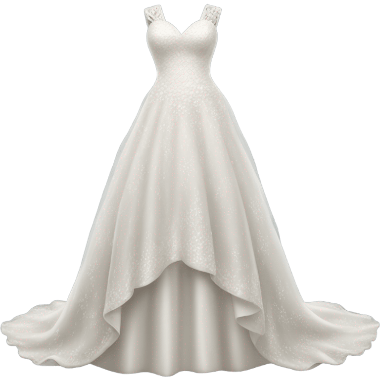 Hyper Realistic Wedding dress displays  emoji