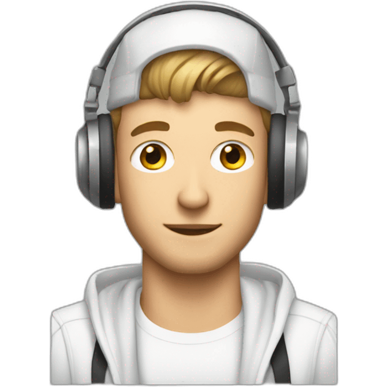 Soundcloud dj white guy emoji