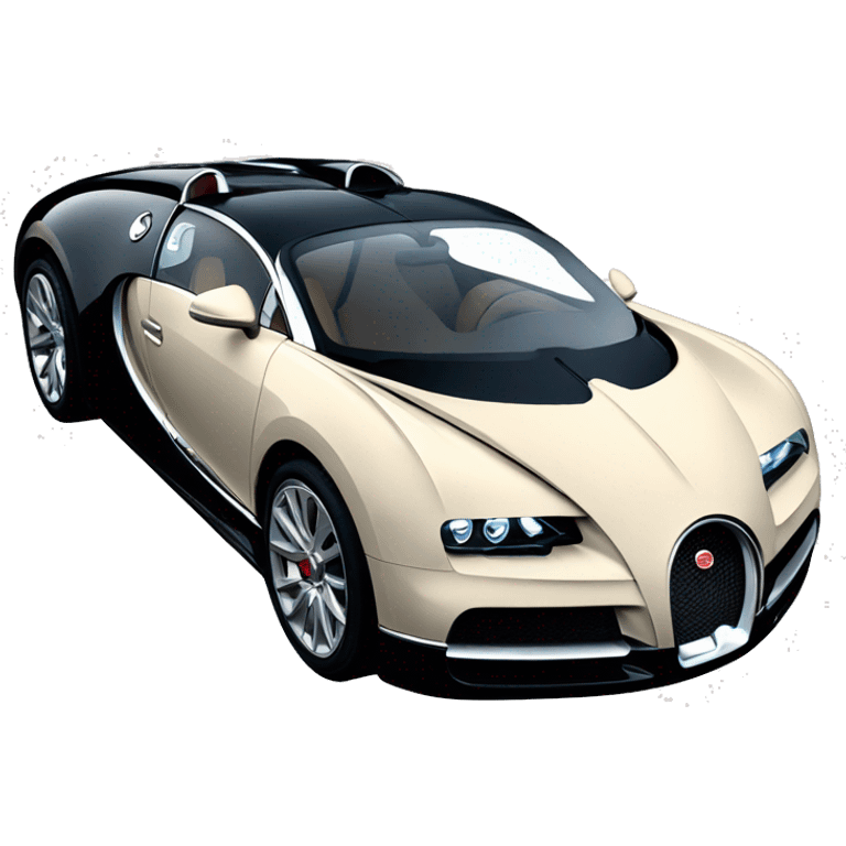 Carro bugatti emoji