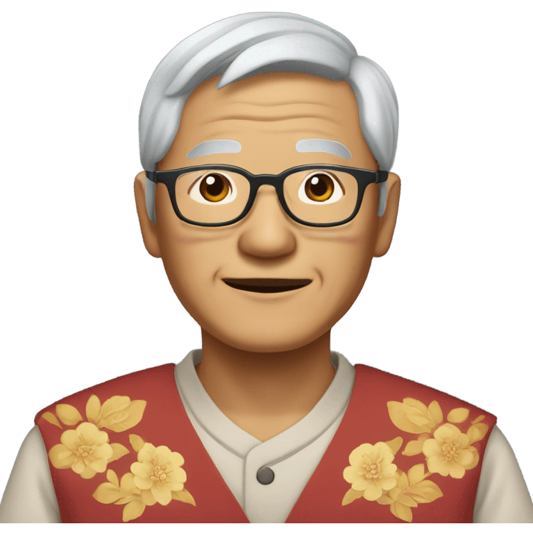 Old Asian man emoji