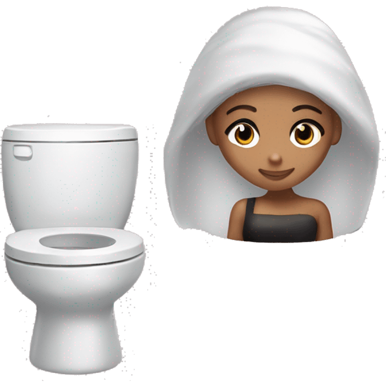 ariana grande and skibidi toilet emoji