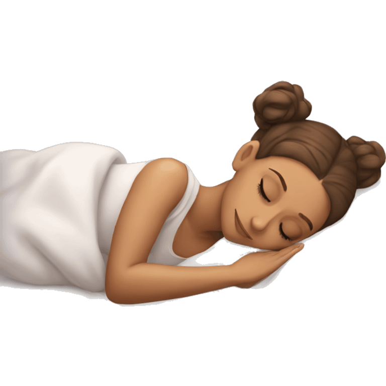 Ariana Grande sleeping emoji