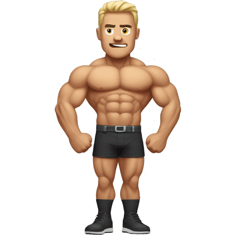 Muscle man  emoji