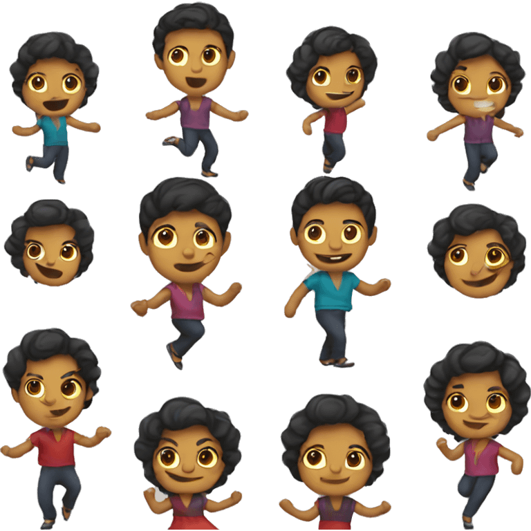 Latino dance emoji