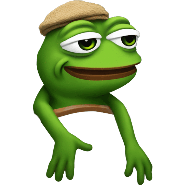 Pepe on a boat emoji