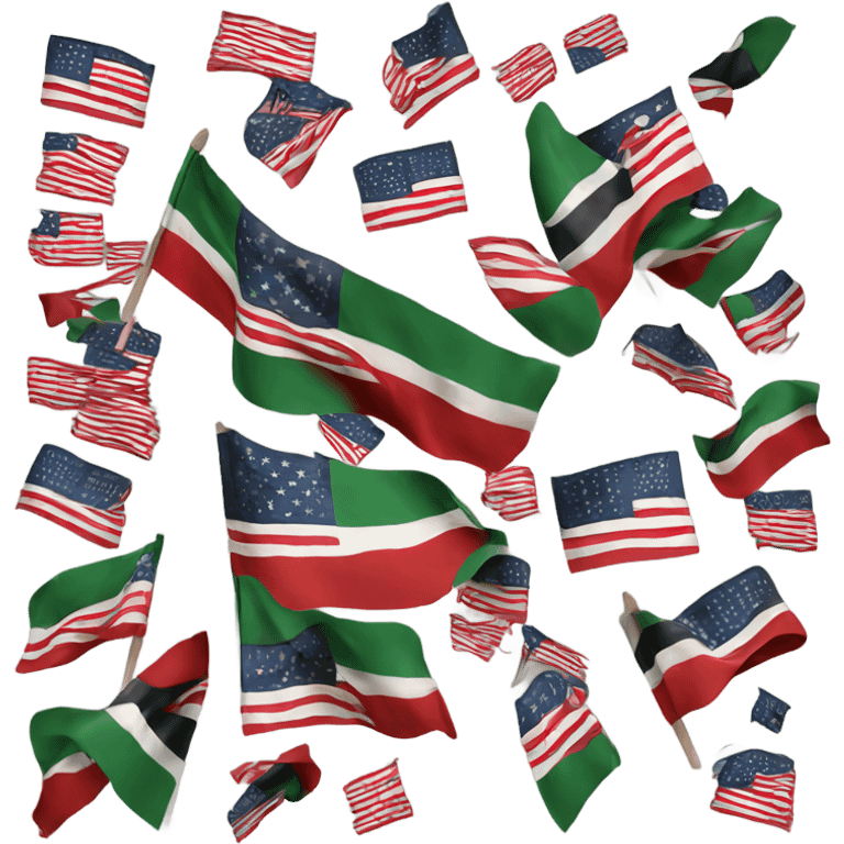  African-American flag emoji