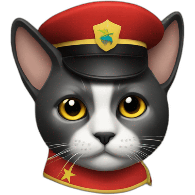 Gato comunista emoji