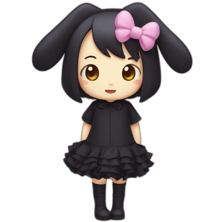 Sanrio kuromi emoji