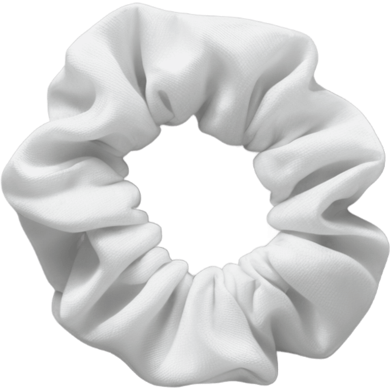 white scrunchie  emoji