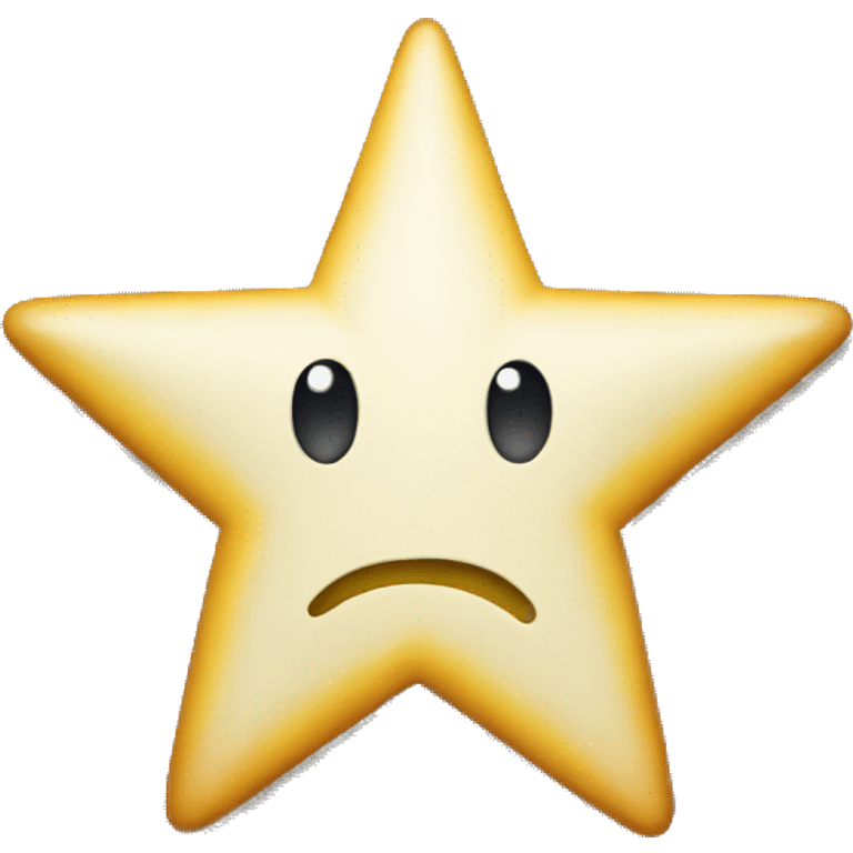 Half star emoji