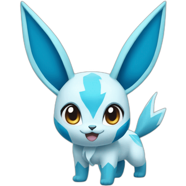 Glaceon Pokemon emoji