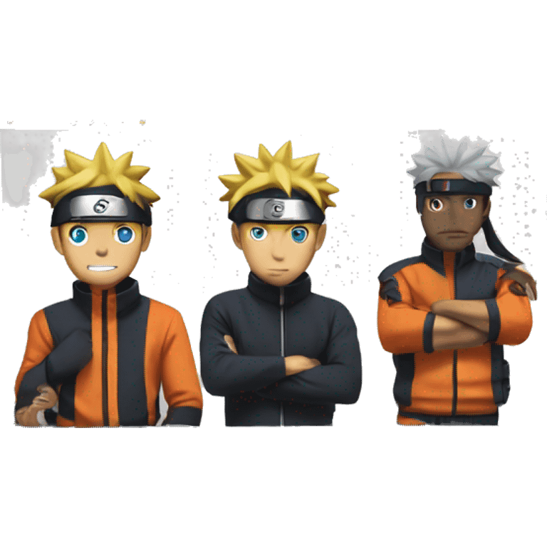 Naruto works with the MacBook emoji