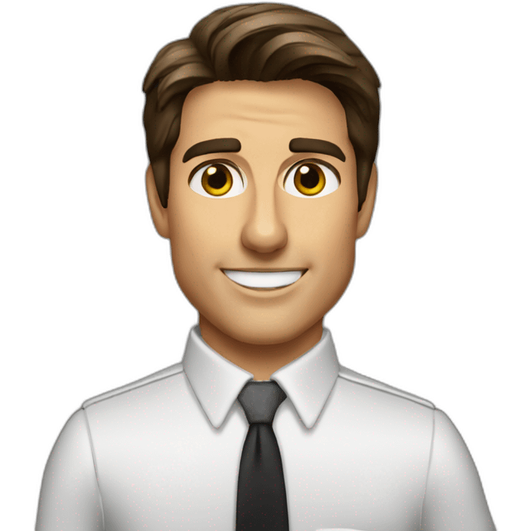 Tom Cruise waiter  emoji