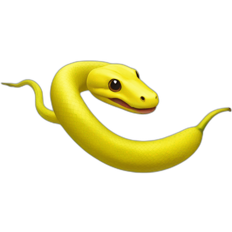 Banana snake emoji