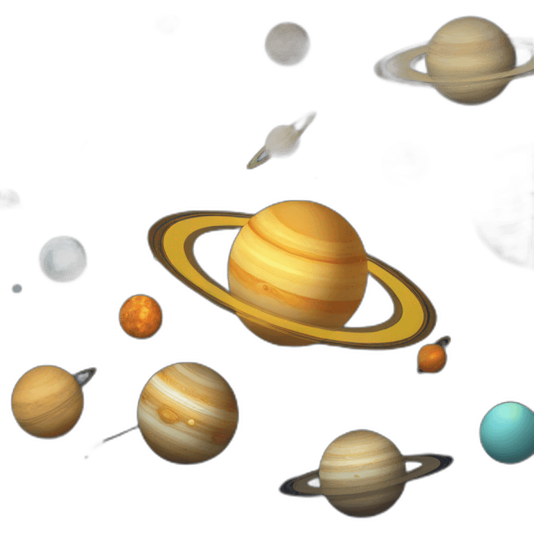 Solar system emoji