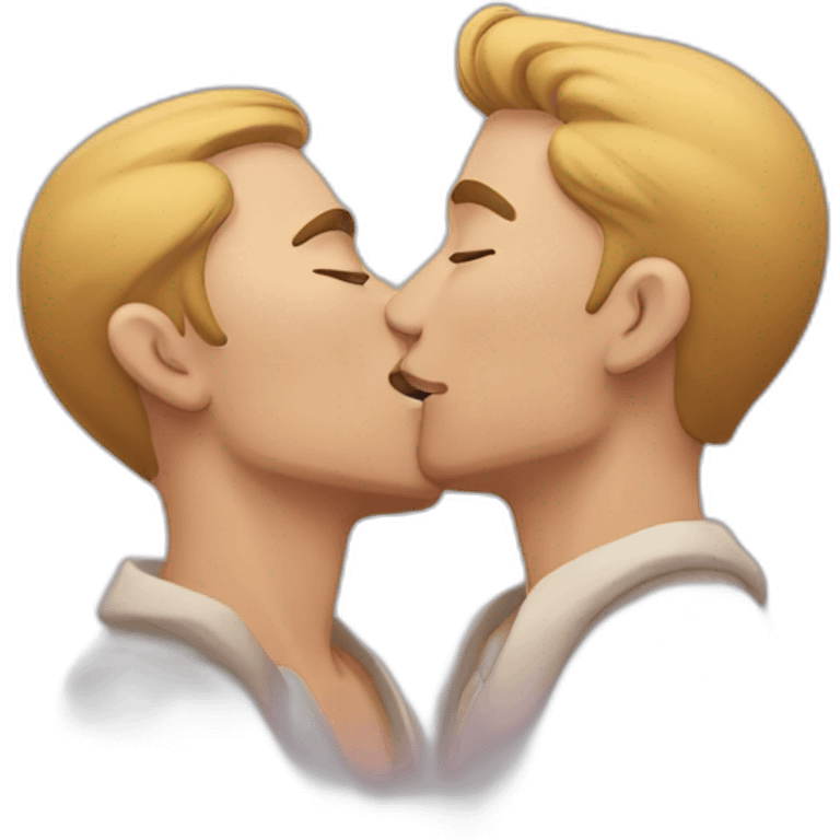 gay kiss emoji