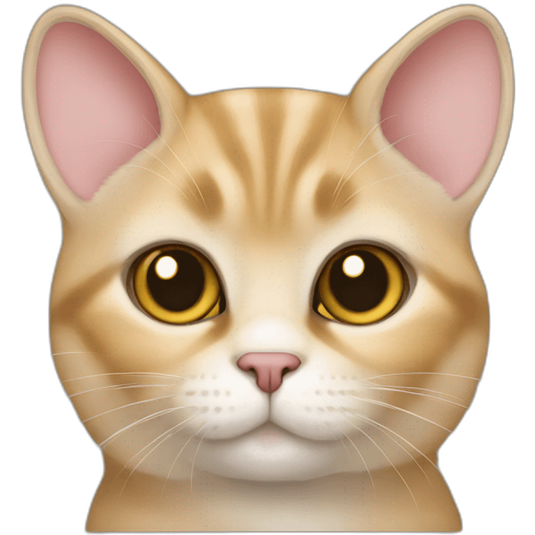 British chinchilla gold cat emoji