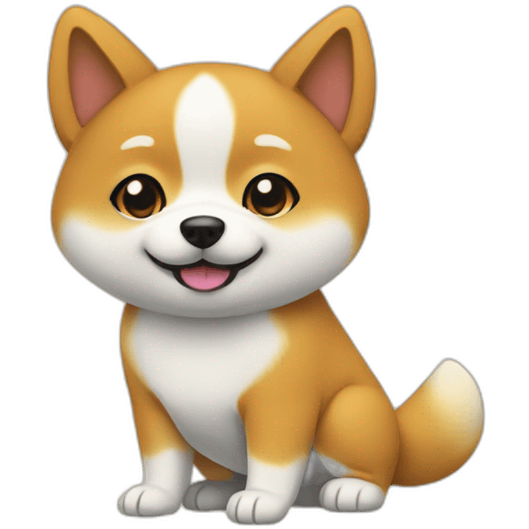 cute-shibainu emoji