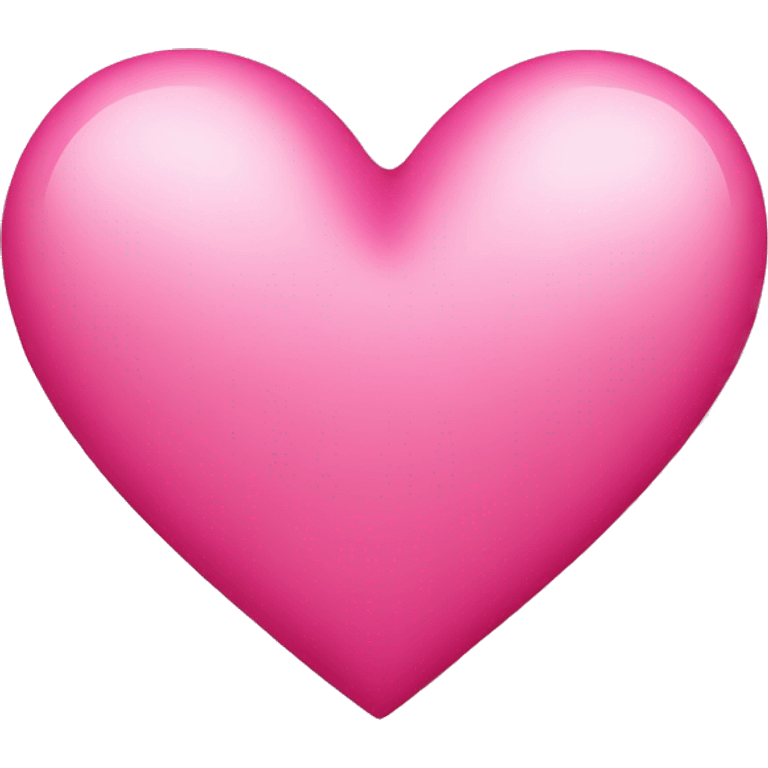 Pink heart  emoji