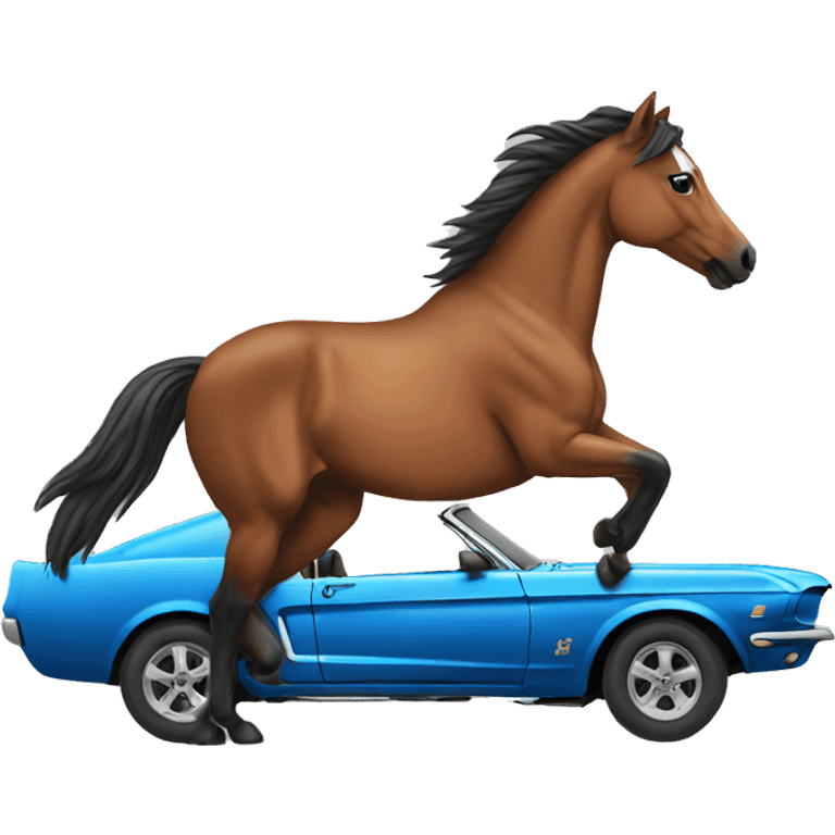 mustang emoji