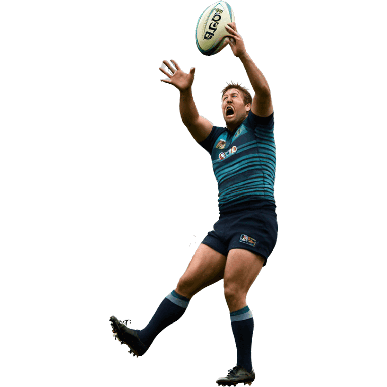 a lineout in rugby emoji