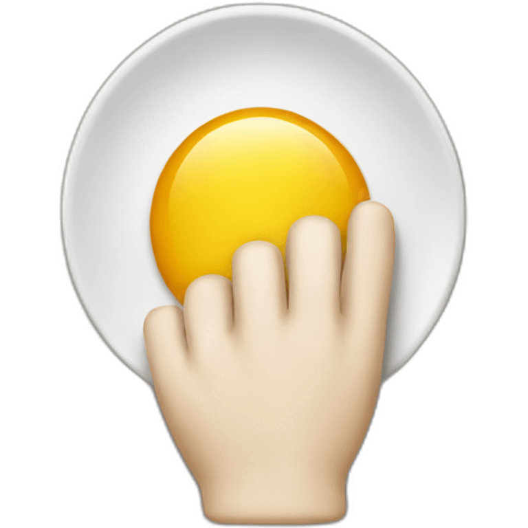 Good hand and  restaurant emoji