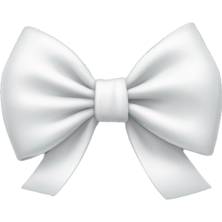 white bow emoji