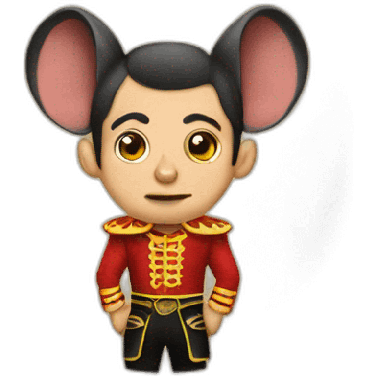 Bullfighter big ears emoji