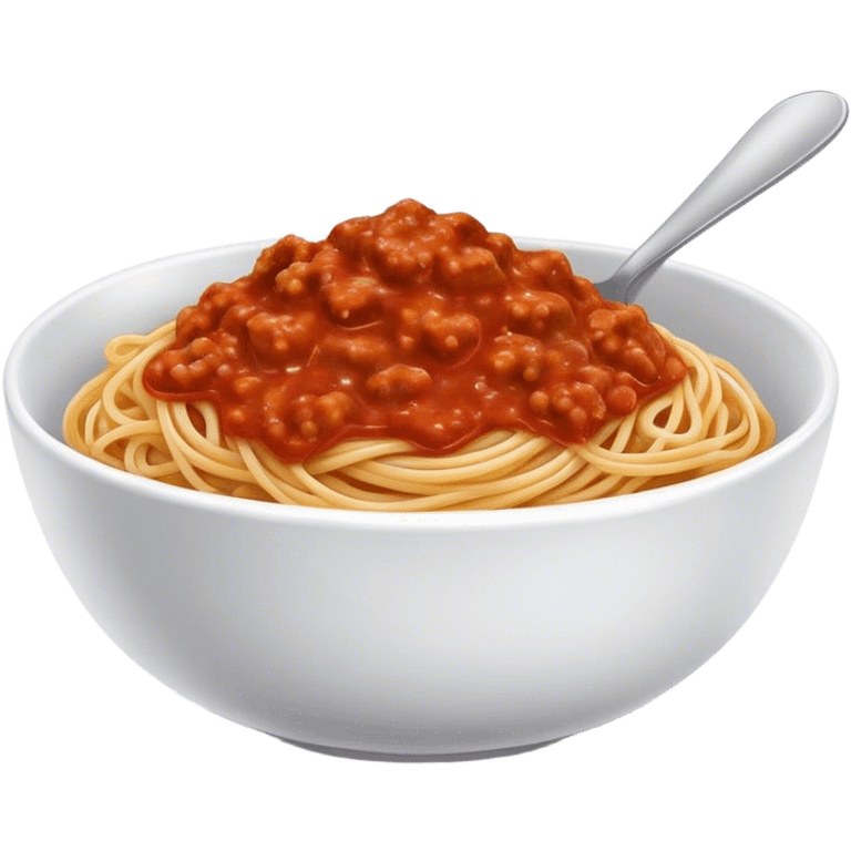 Spaghetti Bolognese  emoji