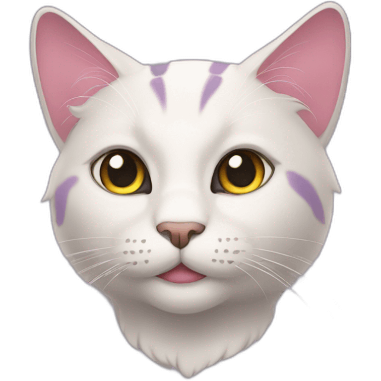 Glory purple cat emoji