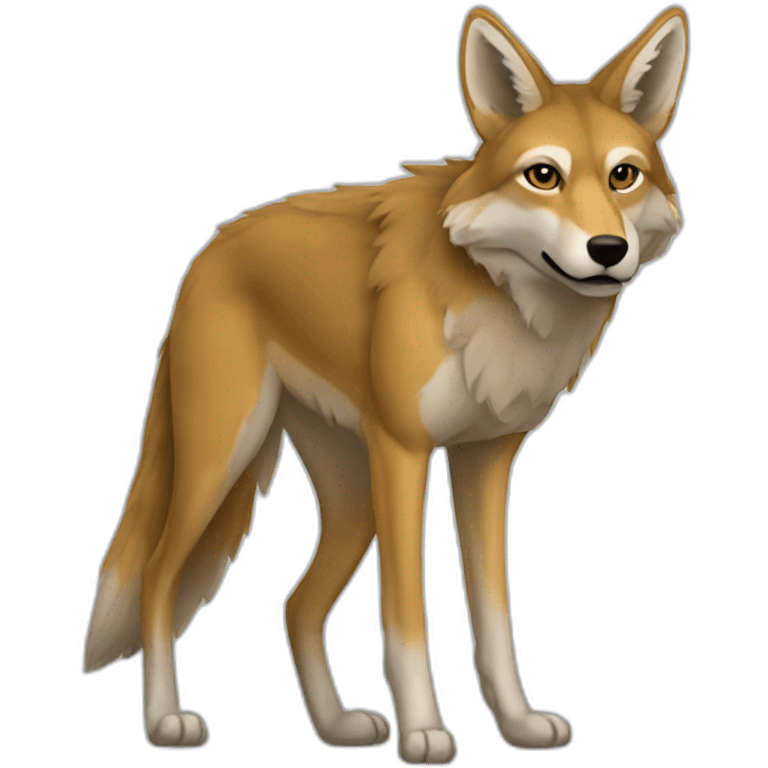 Coyote universitario emoji