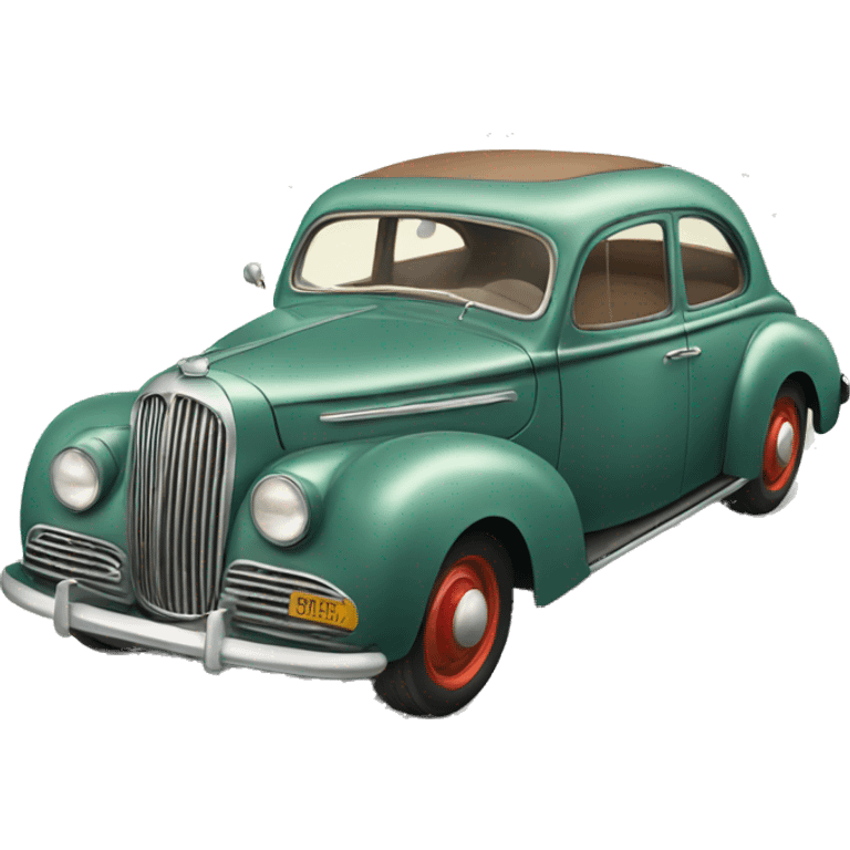 Vintage car  emoji