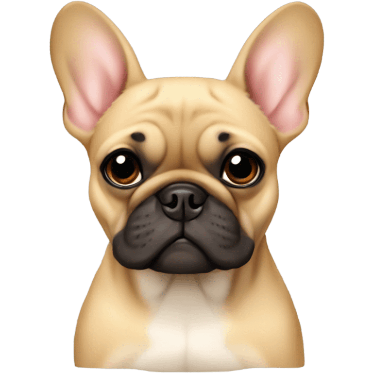 French bulldog cross pug tan colour  emoji