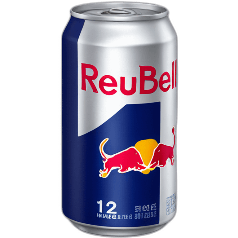 Redbull energy drink emoji