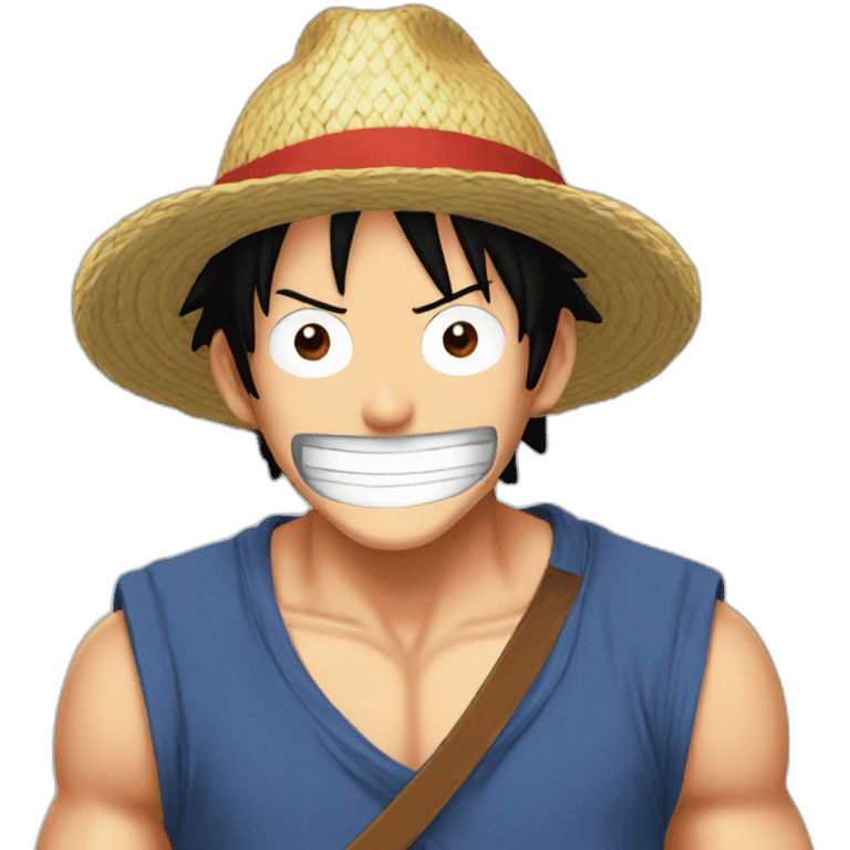 Luffy context emoji