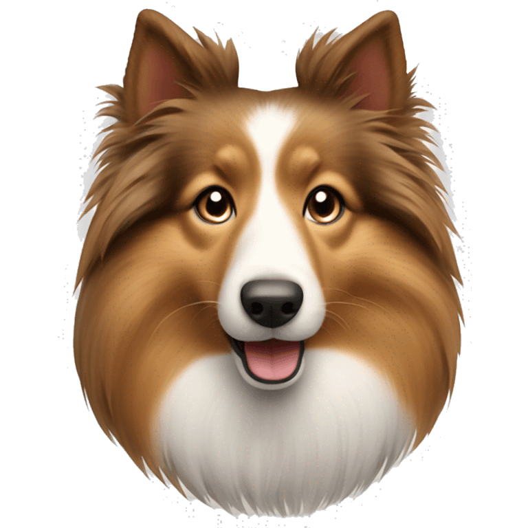 Shetland sheepdog  emoji