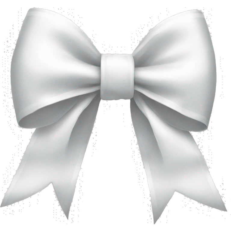 white bow emoji