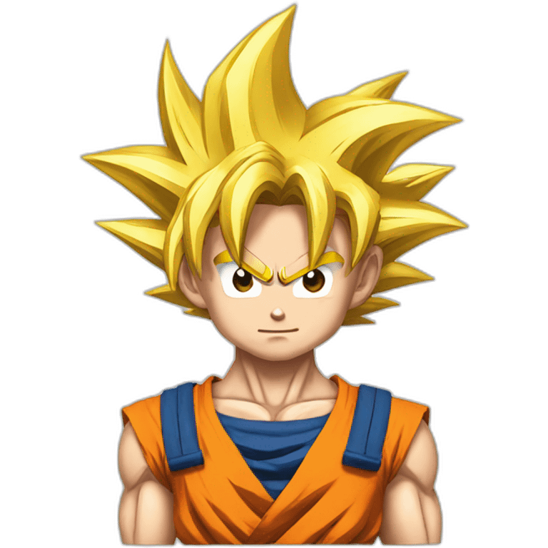 goku super sayan emoji