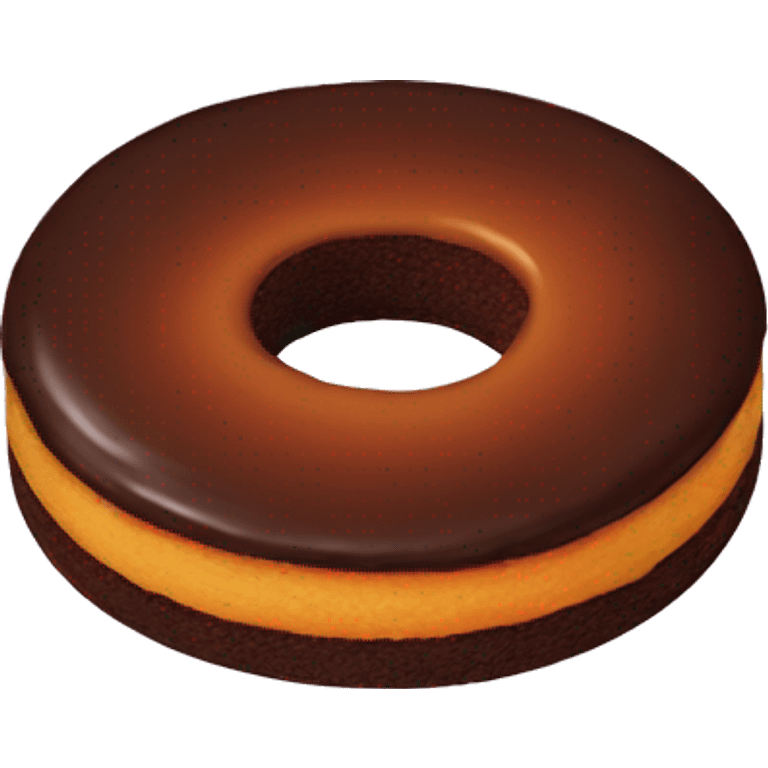 Jaffa cake emoji