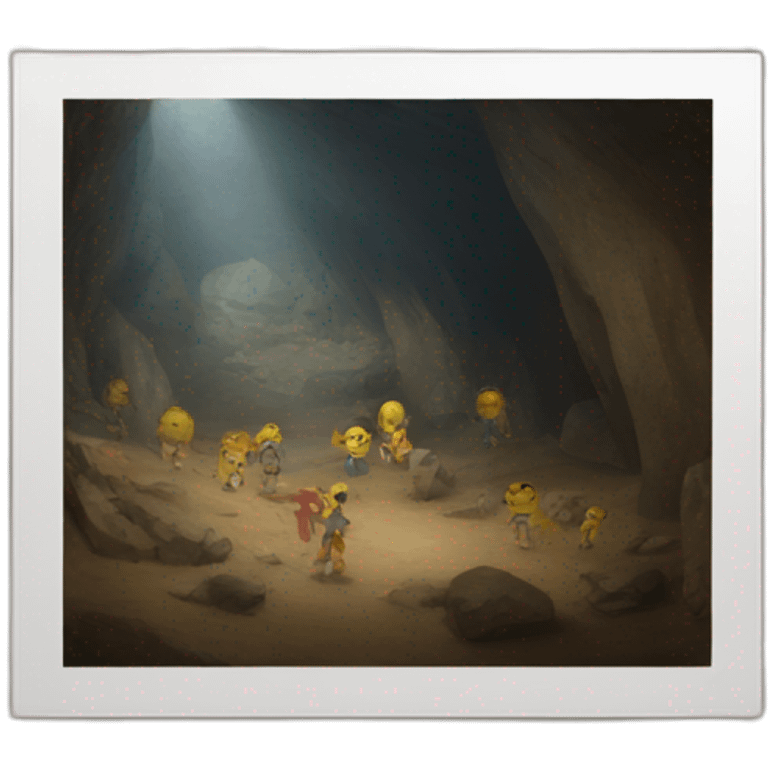 paintings in the caves emoji