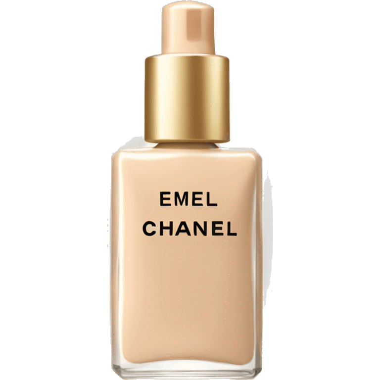 beige chanel makeup bottle emoji