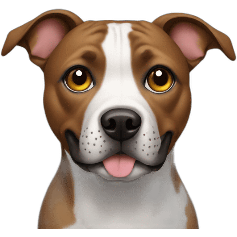 Dog staffie emoji