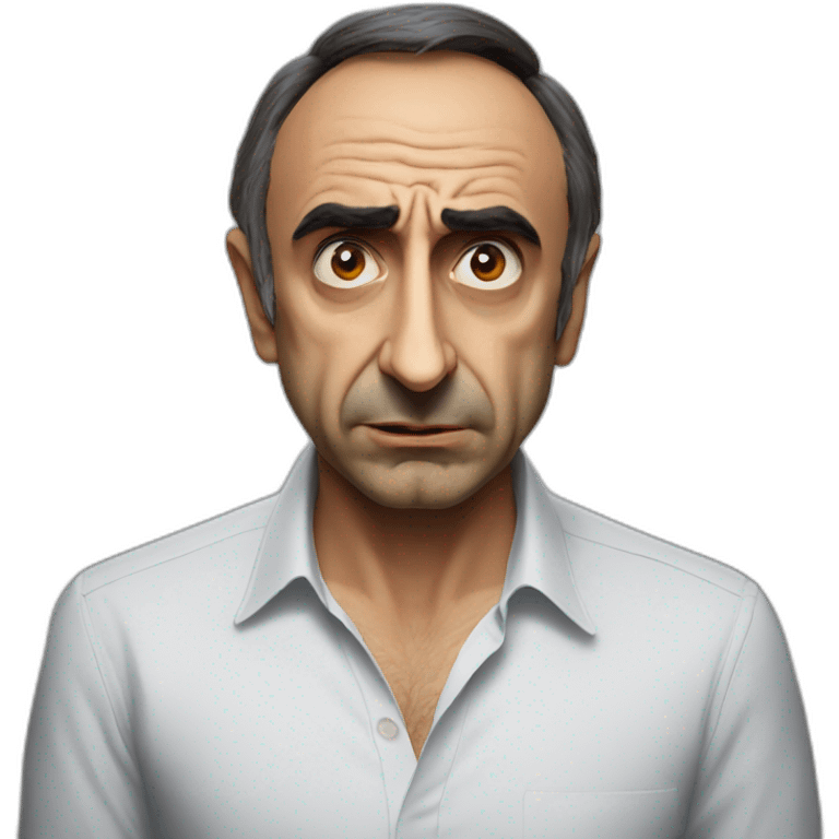 Eric zemmour angry emoji