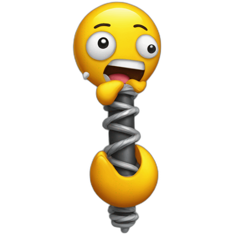 shock absorber bouncing emoji