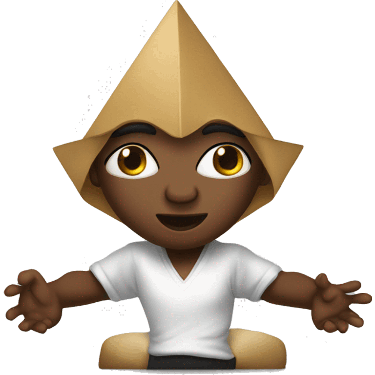 streetdance brown pyramid emoji