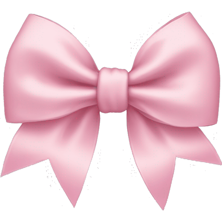 light pink bow  emoji