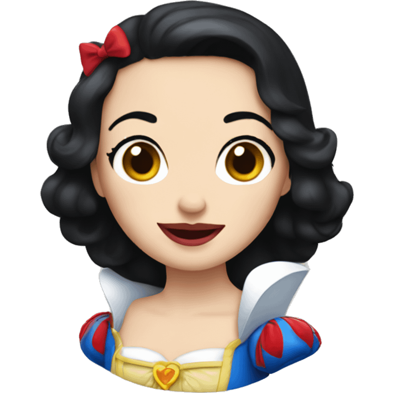 Snow white emoji