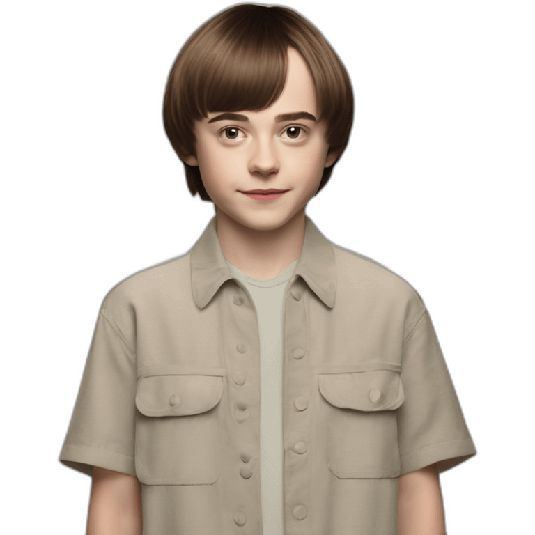 Noah Schnapp Will Byers stranger things emoji